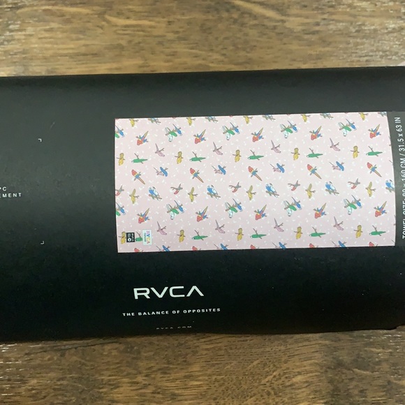 NWT RVCA LP X KLW Towel - Picture 3 of 7